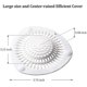 thumbnail image 2 of Silicone Hair Extension Shower Drain Cover,drain Protector,pop-up And Conventional Drain, 2 of 3