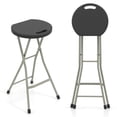 thumbnail image 1 of Costway 2 PCS Portable Folding Stools Lightweight Fishing Stool with 330 lbs Limited, 1 of 7