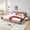 Pink, variant on King Size Upholstered Bed with Drawer Storage, Chenille Fabric Platform Bed Frame with Headboard, Solid Frame for Bedroom, Dark Gray