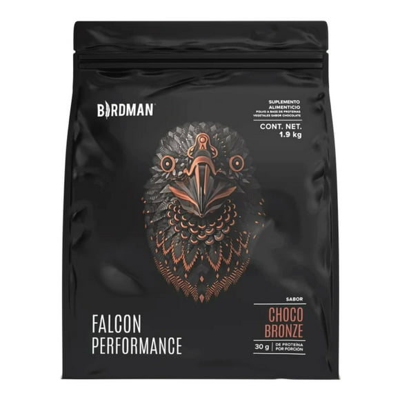 Proteína Vegetal Creatina Birdman Falcon Performance 1.9 Kg Choco Bronze