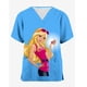 thumbnail image 3 of Uniforme médico estampado de princesa Barbie, accesorios de enfermera para mujer, uniforme clínico, uniforme de trabajo dental, spa veterinario froste, 3 of 5