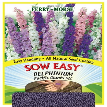 Ferry-Morse SOW Easy Delphinium Pacific Giants Mixed Perennial Flower  Packet - Seed Gardening, Full Sunlight