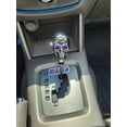 thumbnail image 3 of Skull Gear Knob, Automatic Car Shift Lever, Universal Skull Head Gear Knobs with Red and Blue Light Eyes, Comfortable Aluminum Alloy, 2.7x1.7 Inch Car Interior Accessories, 3 of 6