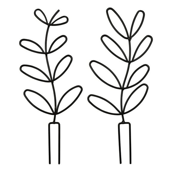 2 Packs Garden Trellis Small Potted Plants Trellis for Climbing Plants Indoor Outdoor for Flower Vegetable Vines Pots
