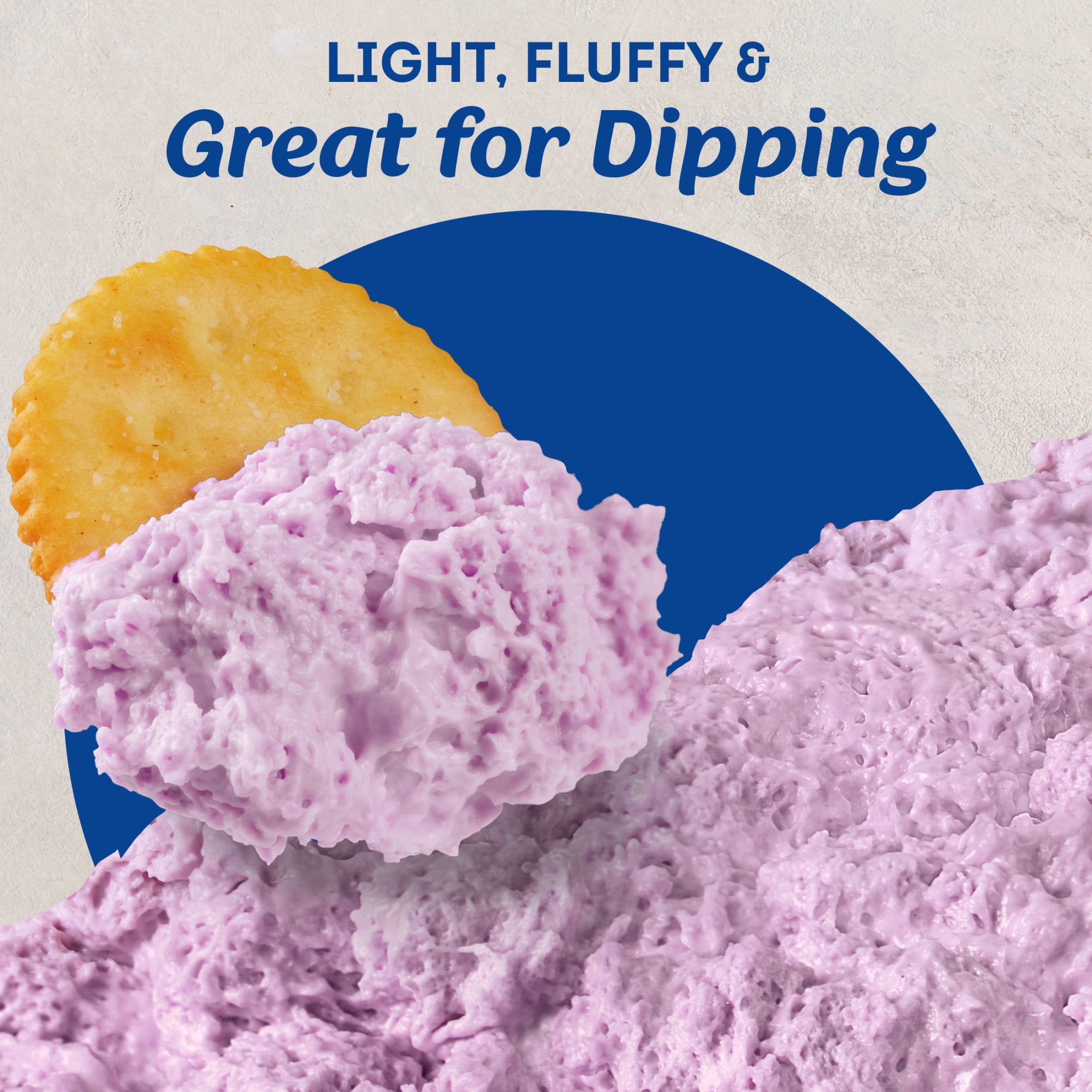 Philadelphia Whipped Flavored Cream Cheese Spread, 1 Tub, for Smooth, Spreadable Mornings, Mixed Berry Natural Flavor with Other Natural Flavor, No Artificial Preservatives, Flavors or Dyes, 7.5 oz