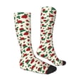 thumbnail image 3 of Balery Rose Flowers Printed Novelty Socks Men's Women's Crew Socks Sports Socks Knee High Socks Cotton Socks Quirky and Cool Socks, 3 of 9