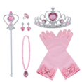 thumbnail image 1 of Vestido de princesa Rapunzel para niñas, disfraz de princesa elegante enredado de verano para niños, vestidos de cumpleaños, carnaval, Sofía, ropa de fiesta 4T Gao Jinjia LED, 1 of 2