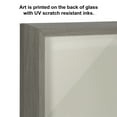 thumbnail image 3 of Kate and Laurel Blake Mid Century Modern Elephant in the Tub Framed Printed Glass Wall Art by Rachel Lee of My Dream Wall, 16x20 Gray, Animal Art for Wall, 3 of 8