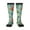 2 Black-1, variant on Retro Seamless Flying Butterflies print thigh-high socks, crafted for both men and women with a stretchy, high-opaque design perfect for daily wear