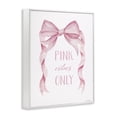 thumbnail image 2 of Stupell Industries Glam Feminine Pink Vibes Only White Framed Giclee Art, 24 x 30, by Cindy Jacobs, 2 of 8