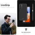 thumbnail image 7 of TUDIA LINNGrip Samsung Galaxy A14 4G/5G Case Enhanced Grip Shockproof Slim -  Black, 7 of 7