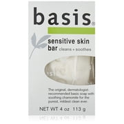 Basis Sensitive Skin Cleansing Bar - 4 oz