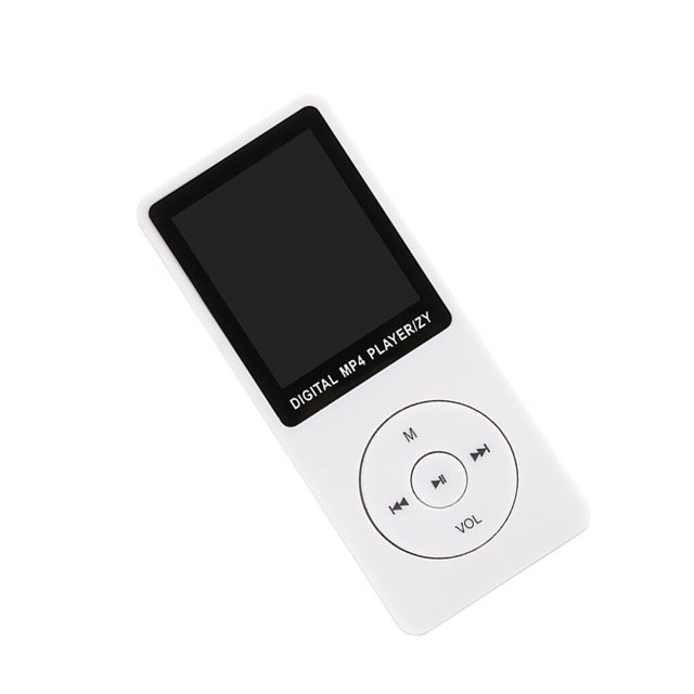 Audio Player Student Accessories MP3 Battery-operated Mini MP4 Cool Card Reader Energy Saving Language Selection Music Players Black