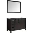 thumbnail image 3 of Marsyas 48 in W x 22 in D Brown Bath Vanity and 44 in Mirror, 3 of 9