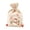 C, variant on Winter Poetry Upgrade Reusable Christmas Drawstring Gift Bags, 100% Polyester Festive Candy Pouch, Seasonal Storage Bag for Small Gifts, 9.06x5.91in
