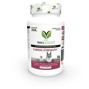VetriScience Cardio Strength, Heart Care Supplement for Dogs & Cats, 90 Capsules