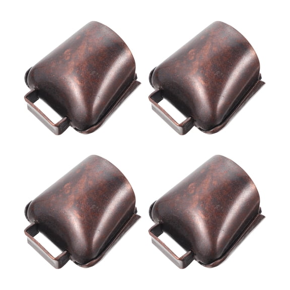 WHAMVOX  4 Pcs Grazing Bell for Farming Cow Herd Small Rustic Bells Hanging