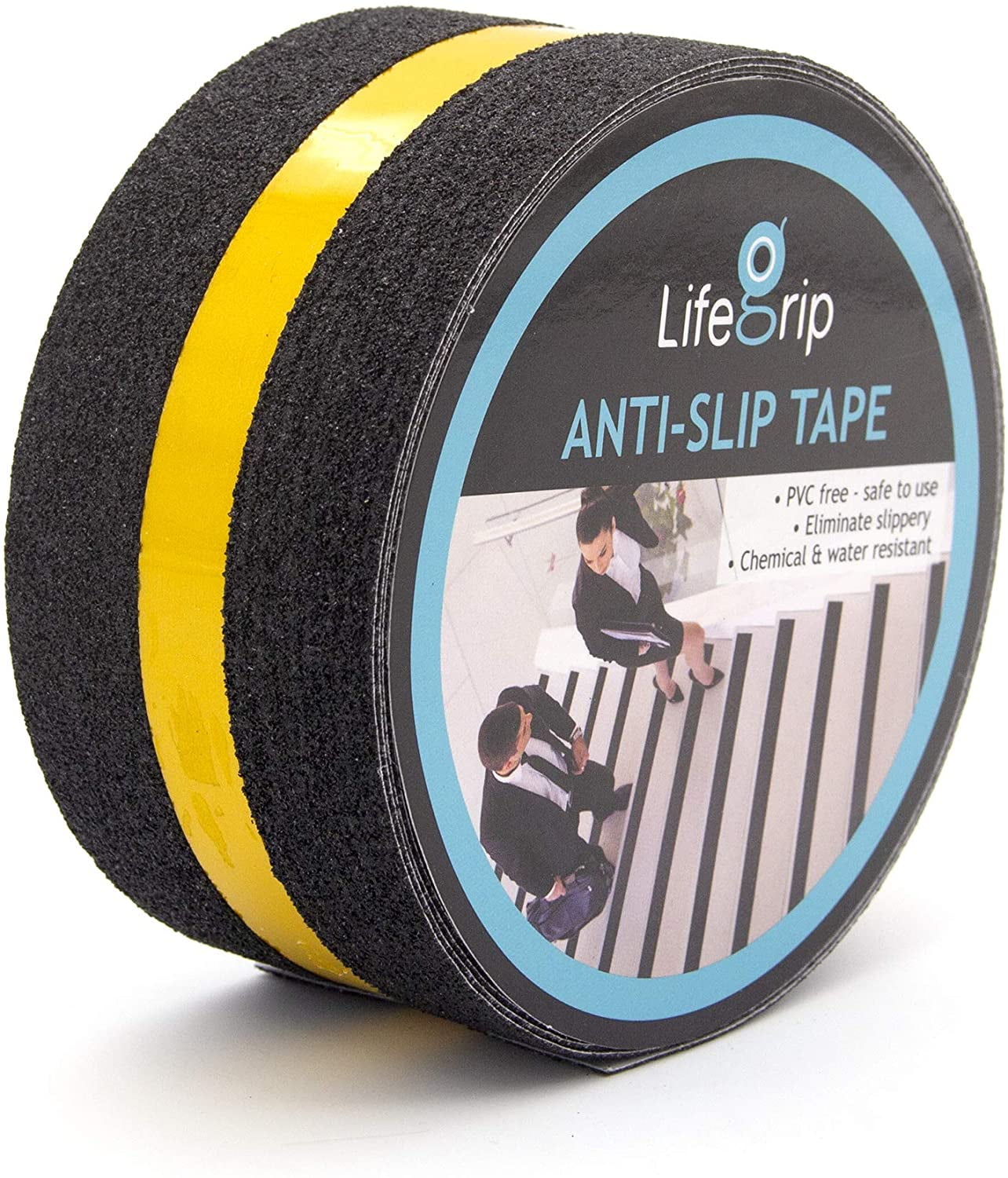 2" Anti Slip Non Skid Tape Grip Self Adhesive Clear Stripe Safety Flooring 33' 