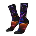 thumbnail image 2 of Lsque Five Nights At Freddy'S Printed Men's Crew Socks, Soft Durable Breathable Moisture-Wicking with Odor Control Cotton socks, 2 of 7