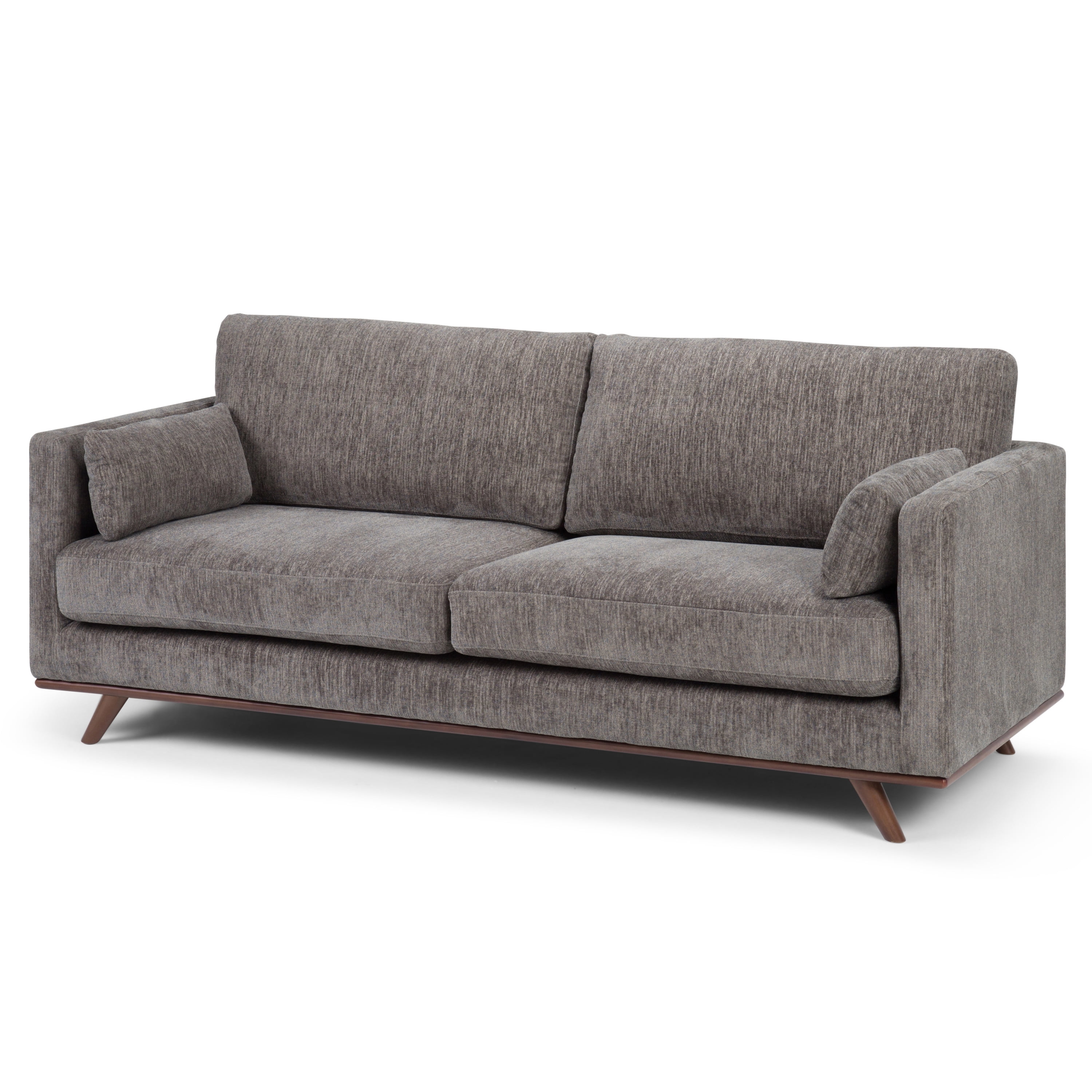 Brooklyn Max Zack Mid Century Modern 82 Inch Wide Sofa In Brooklyn Max Zack Mid Century Modern