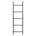 thumbnail image 3 of Azalea Park Black Metal Freestanding Towel Rack or Blanket Ladder Rack for Bathroom, 3 of 11