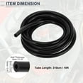thumbnail image 5 of Unique Bargains 10FT 1/4" 6mm ID 3mm Thickness Silicone Vacuum Tubing Hose for Air and Water, 5 of 8