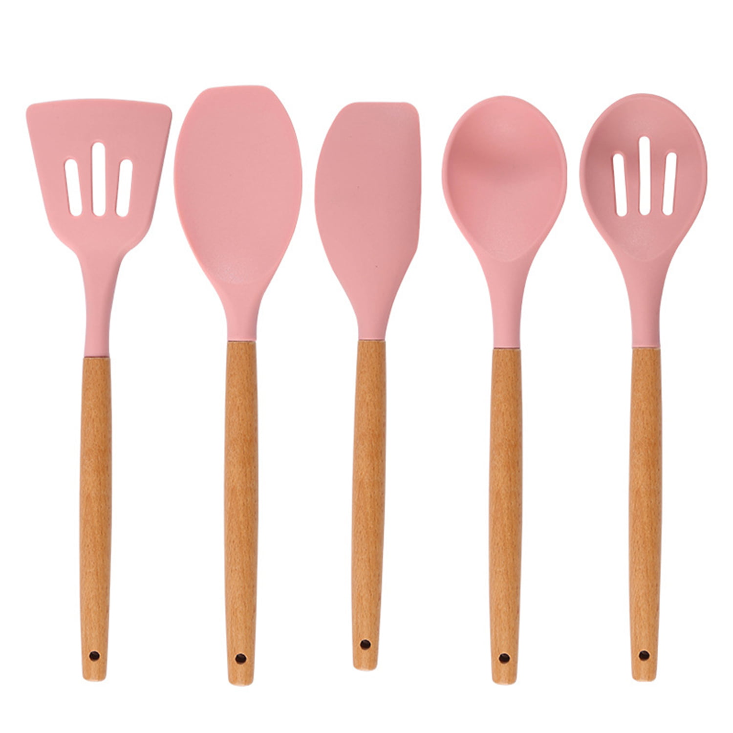 Details about   Silicone Utensil Mixing Spoon Non-Scratch Spatula Cooker New Heat Resistant P9L4 
