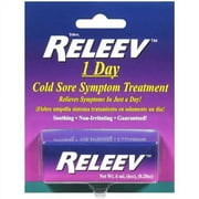 RELEEV 1 Day Cold Sore Symptom Treatment 0.2 oz