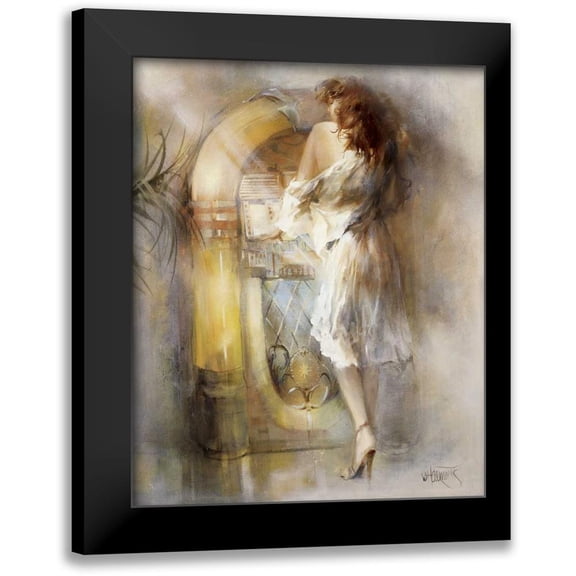 Haenraets, Willem 12x14 Black Modern Framed Museum Art Print Titled - Lost in time