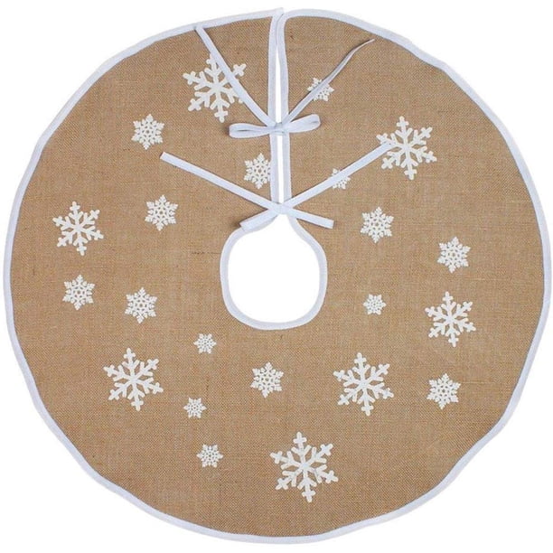 Weihnachtsbaum Decke Weihnachtsbaum Rock Weihnachtsbaumdecke Rund Christbaumdecke Weihnachtsbaum Dekor Tannenbaum Decke(Weihnachtsbaumrock Khaki, 122cm)