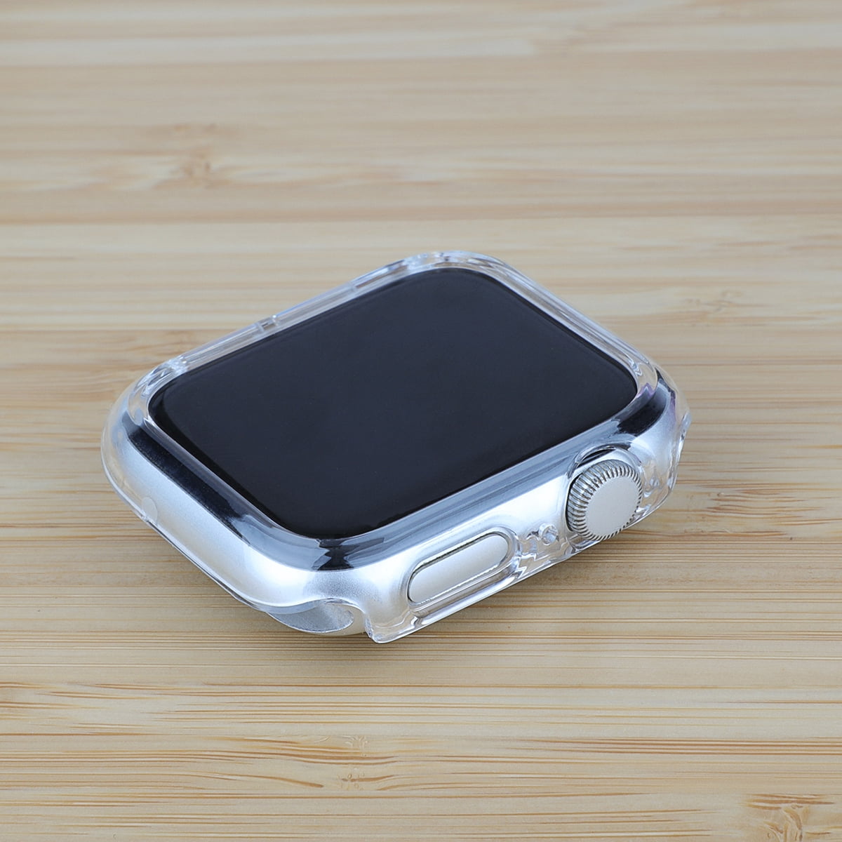 onn Clear Bumper for Apple Watch 40mm, 1 Piece, Unisex