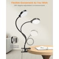 thumbnail image 4 of Clip on Light Glocusent 5 W 36 LED de lectura para cama, 3 colores, 4 of 6