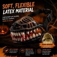 thumbnail image 5 of Monster Dog Muzzle, Dog Training Muzzle，B：L | Prevents Barking, Chews, for Small, Medium and Large Dogs, for Halloween, Party Costume Or Treat with Adjustable Straps(Type-B,2XL), 5 of 10
