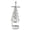 A, variant on Stand Rotating Candlestick Tealight Romantic Holder Decoration Stainless Steel Tray Wedding Party Christmas Desktop Tree Shape