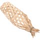 thumbnail image 3 of Bamboo Pendant Lamp Shade Handwoven Rattan Lampshade Hotel Decoration Cylindrical 11.5x11.5x30.5cm Eye Protection 1Pack, 3 of 4