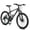 Black+Blue, variant on 26 Inch Mountain Bike, Shimano 21 Speeds with Mechanical Disc Brakes, High-Carbon Steel Frame, Suspension MTB Bikes Mountain Bicycle for Adult & Teenagers