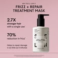 thumbnail image 4 of SEEN Frizz + Repair Treatment Mask - Fragrance Free - Fights Frizz, Repairs Damage for Stronger, Smoother, Healthier-Looking Hair - Safe for Sensitive Skin - 8 fl oz, 4 of 8
