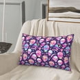 thumbnail image 6 of Fotbe Skull mushroom colorful cute Pillow Cases - Envelope Closure - Luxury, Extra Soft, Cooling Pillow Covers - Wrinkle, Fade, Stain Resistant-14"x20", 6 of 8