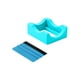 thumbnail image 5 of Cuna de silicona Macarena Soporte para vaso pequeño Antideslizante azul, 5 of 8