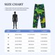 thumbnail image 4 of Fotbe Dinosaurs and Flowers Pantalones de Pijama para Hombre, Pantalones de Dormir, Pantalones de Casa con Cintura Ajustable y Bolsillos-Medium, 4 of 6