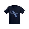thumbnail image 1 of Awkward Styles Autism Awareness Blue Ribbon Toddler Shirt Autism Support Ribbon Tshirt for Kids Autism Awareness Shirts for Kids Autism Awareness Gifts for Boys and Girls Autism Blue Ribbon Shirt, 1 of 4