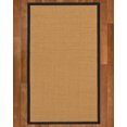 thumbnail image 2 of NaturalAreaRugs Sonoma Wool/Sisal Area Rug (4-Feet by 6-Feet) midnight-blue Border, 2 of 2