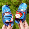 thumbnail image 2 of Yindaity Comfortable Soft Soled Fashionable Cartoon Slippers for Boys and Girls Slippers (Dark Blue,9-9.5 Years), 2 of 5