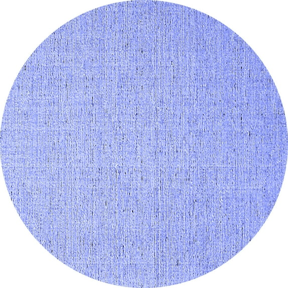 Ahgly Company Indoor Round Oriental Blue Industrial Area Rugs, 6' Round