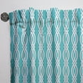 thumbnail image 3 of Designart 'Abstract Retro Pattern Design XVIII' Mid-Century Modern Curtain Panel, 3 of 5