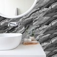 thumbnail image 5 of Tile Wall Stickers 12"x6" Gray Marble Decals Kitchen Backsplash Bathroom Tiles Peel and Stick 6 Pcs Set, 5 of 5