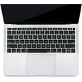 thumbnail image 3 of PINHEN 2 Pack Keyboard Cover Compatible with MacBook Air 13 inch 2019 2018 Release A1932 Retina Display with Touch ID, Waterproof Dust-Proof Protective Silicone Skin, 3 of 7