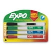 Expo Magnetic Dry Erase Markers, Fine Tip, 4 Count