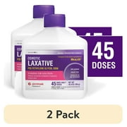 (2 pack) Glenmark Therapeutics Polyethylene Glycol 3350 Powder, Osmotic Laxative, Softens Stool, Relieves Occasional Constipation, Powder for Solution, 26.9 Ounce