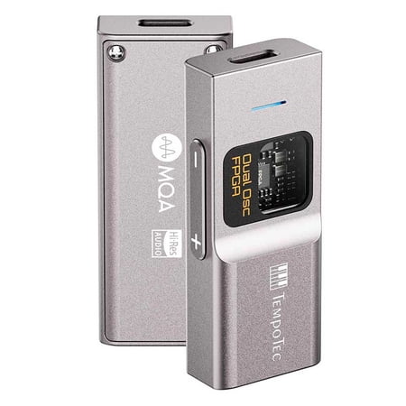 TempoTec Sonata BHD Pro 1-Channel Headphone Amplifier with USB C DAC, 4.4mm & 3.5mm, New